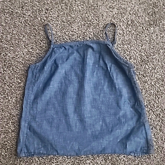 GAP Tops - Gap chambray denim tank
